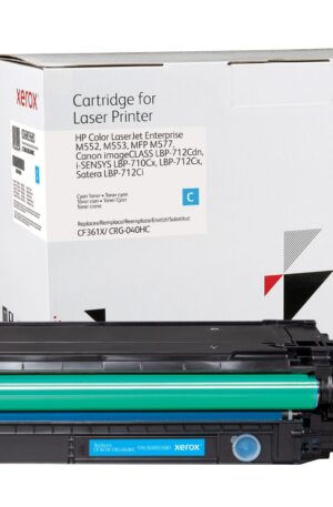 XEROX Everyday Toner para HP 508X Color LaserJet Enterprise M552(CF361X CRG040HC) Cian
