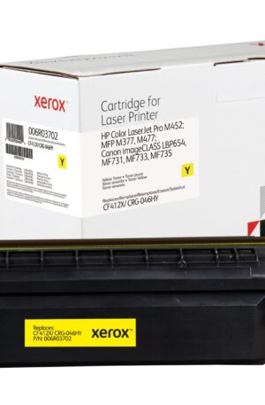 XEROX Everyday Toner para HP 410X Color LaserJet Pro M452. MFP M377(CF412X CRG046HY) Amarillo