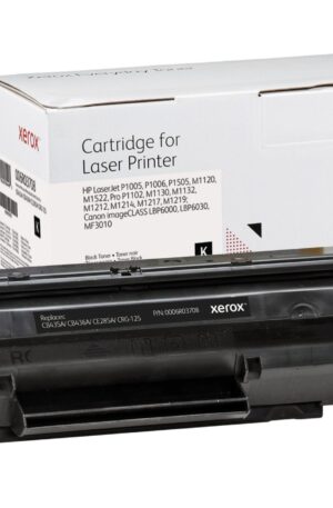 XEROX Everyday Toner para HP 35A36A85A LaserJet P1005(CB435A CB436A CE285A CRG125) Negro