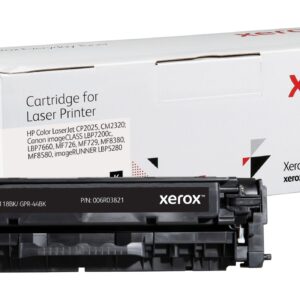 XEROX Everyday Toner para HP 304A Color LaserJet CP2025(CC530A CRG118BK GPR44BK) Negro