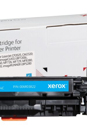 XEROX Everyday Toner para HP 304A Color LaserJet CP2025(CC531A CRG118C GPR44C) Cian