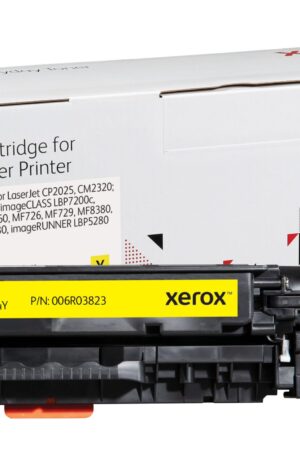 XEROX Everyday Toner para HP 304A Color LaserJet CP2025(CC532A CRG118Y GPR44Y) Amarillo