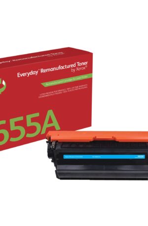 XEROX Everyday Remanufactured Toner para HP 655A (CF451A), Standard Capacity
