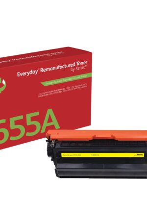 XEROX Everyday Remanufactured Toner para HP 655A (CF452A), Standard Capacity