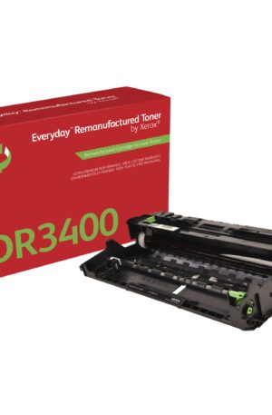 XEROX Everyday Remanufactured Drum para Brother DR3400, Standard Capacity