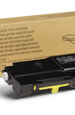 XEROX Toner C400 C405 Toner Amarillo Alta Capacidad