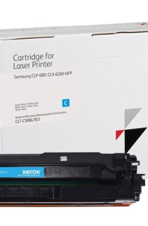 XEROX Everyday Toner Alto Rendimiento Cian to SAMSUNG CLTC506L