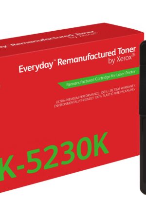 XEROX Everyday Remanufactured Toner Negro para Kyocera TK-5230K
