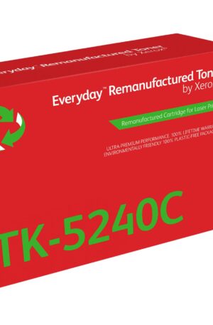 XEROX Everyday Remanufactured Toner Cian para Kyocera TK-5240C