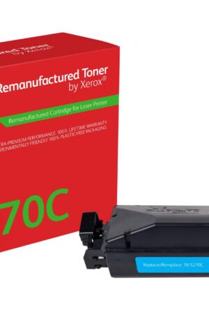 XEROX Everyday Remanufactured Toner Cian para Kyocera TK-5270C