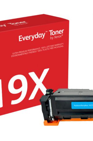 XEROX Everyday Cyan Toner para HP 219X (W2191X), High Capacity