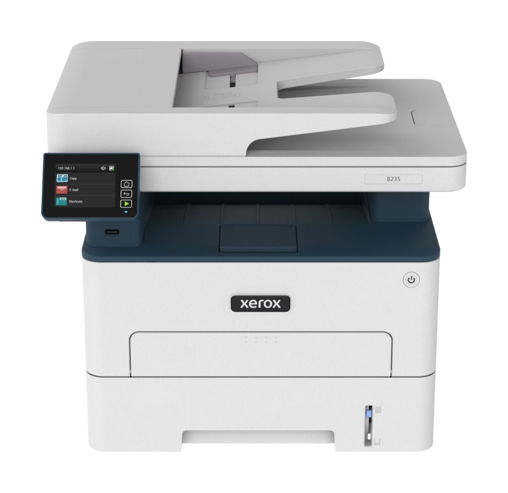 Xerox B235 A4 34 ppm Inalámbrica Copia/impresión/escaneado/fax PS3 PCL5e/6 ADF 2 bandejas Total 251 hojas B235V/DNI - Xerox