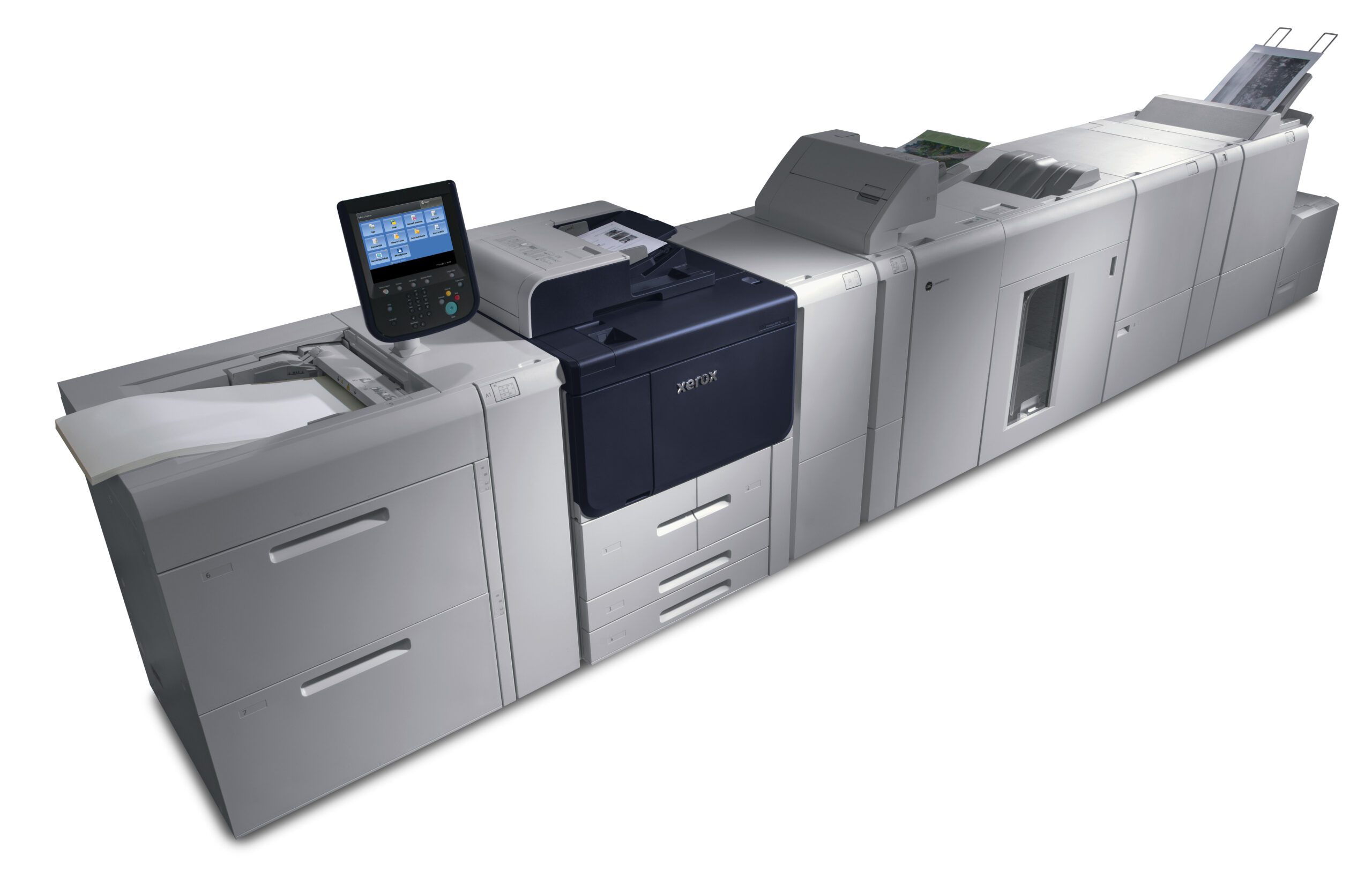 Impresora de producción monocromo Xerox PrimeLink B9100 para empresas en Menorca