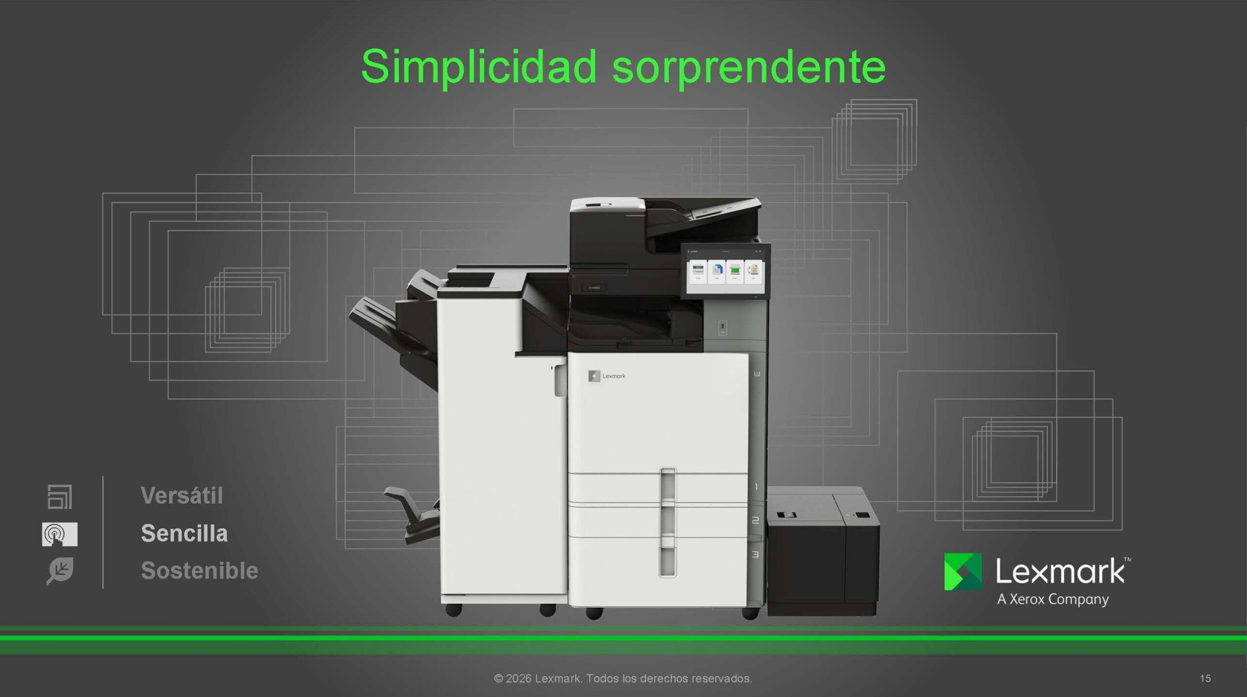 Multifunción en color Lexmark CX95 series